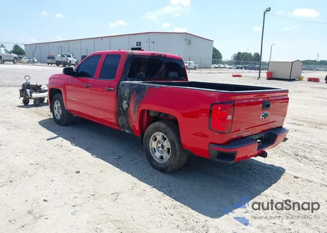 2017 Chevrolet Silverado 1500 Custom z USA, uszkodzony, nr VIN 1GCRCPEC0HZ340816